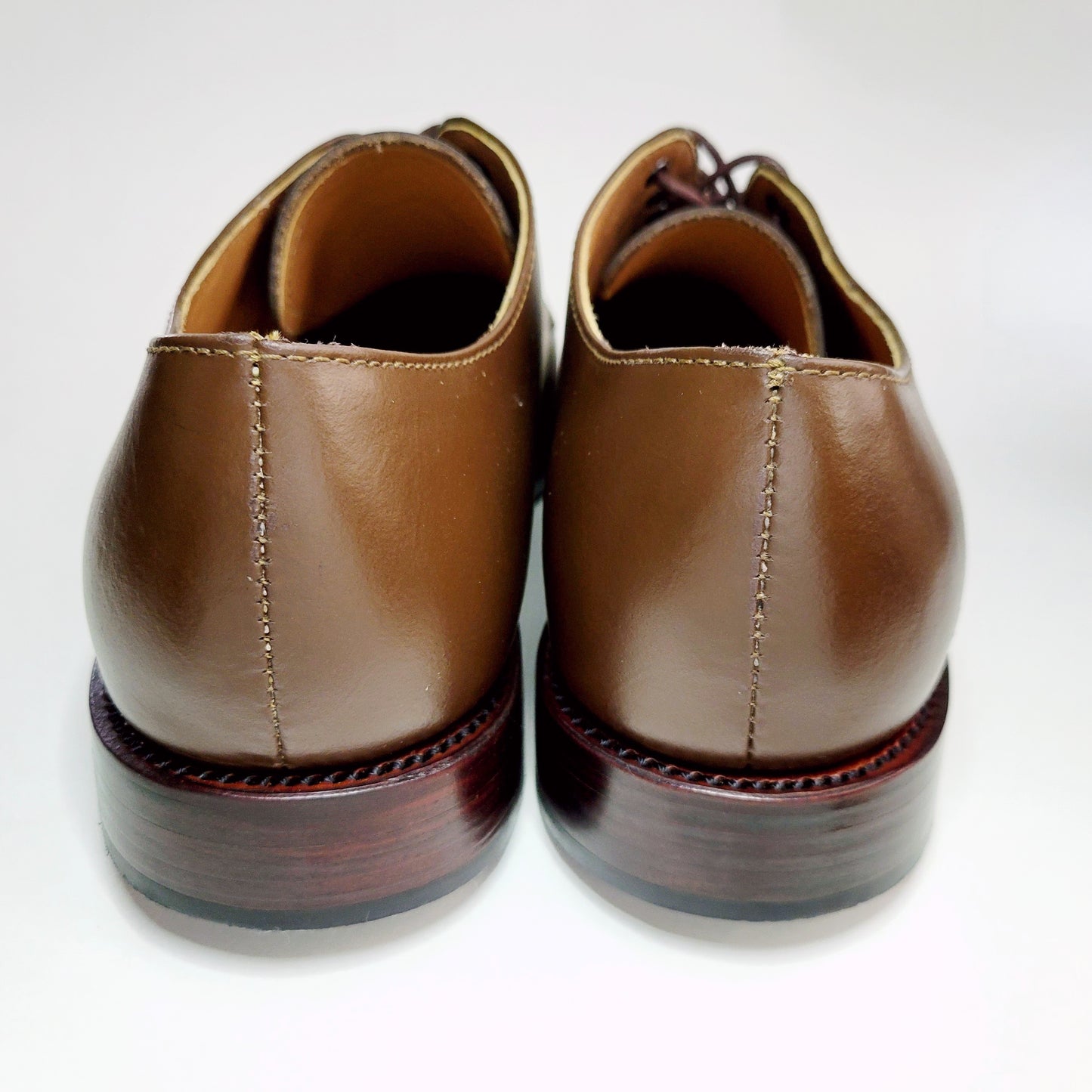 Men's Brown Leather Low Quarter Oxford